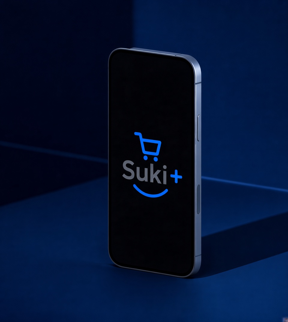 SukiPlus app on a phone